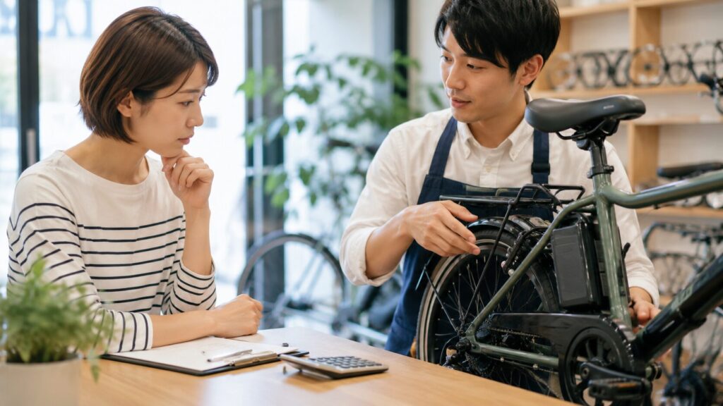 修理費用と専門店へ相談する目安のイメージ画像
