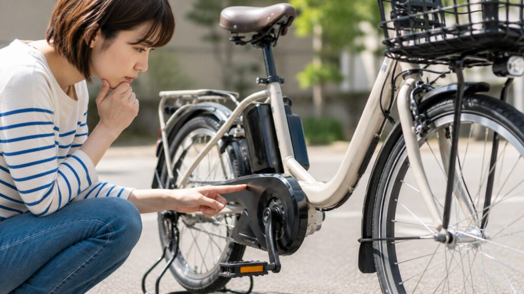 電動自転車の異音を見分けるチェック方法のイメージ画像