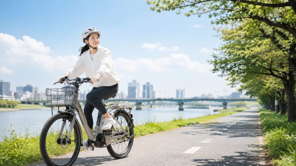 電動自転車の消費カロリーを高める方法のイメージ画像