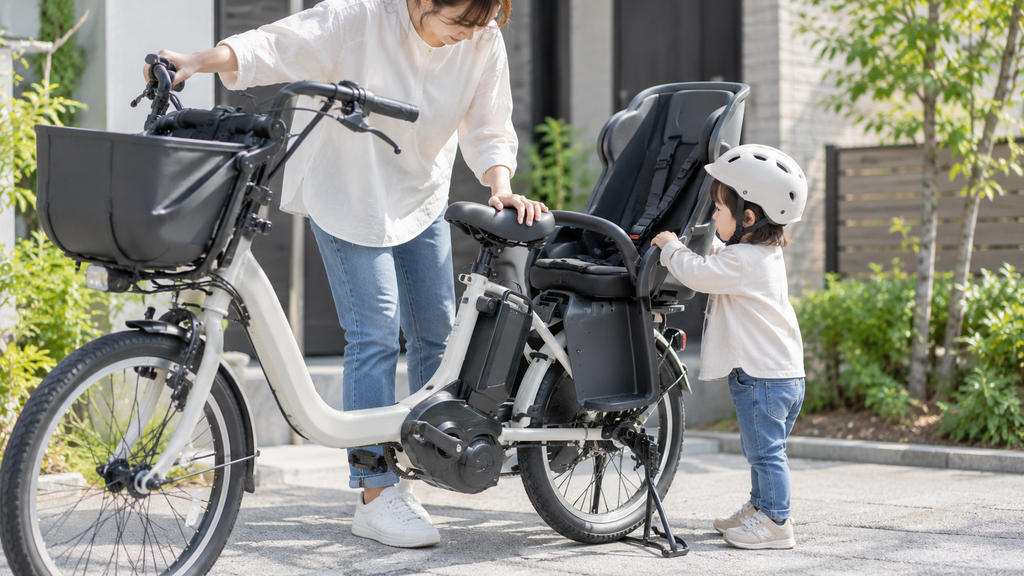 乗せ降ろし前に車体を安定させるのイメージ画像