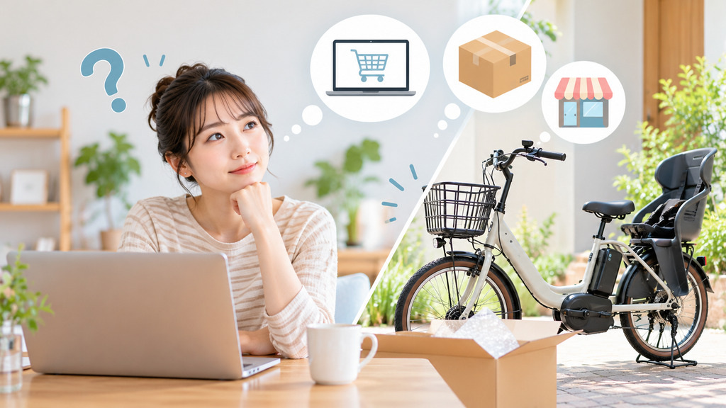 電動自転車はネット購入でも大丈夫？のイメージ画像